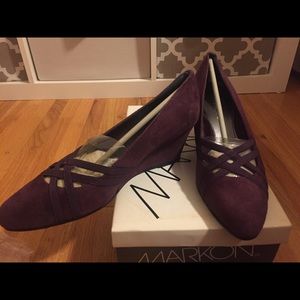 Plum Suede Shoes